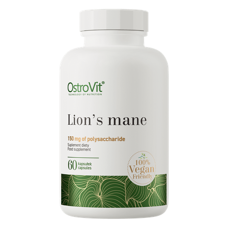 Lion's Mane VEGE 60 capsules (Lõvilakk)