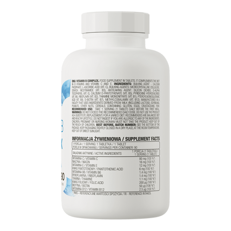 Vitamin B Complex 90 tablets
