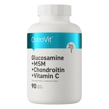 Glucosamine + MSM + Chondroitin + Vitamin C 90 tablets