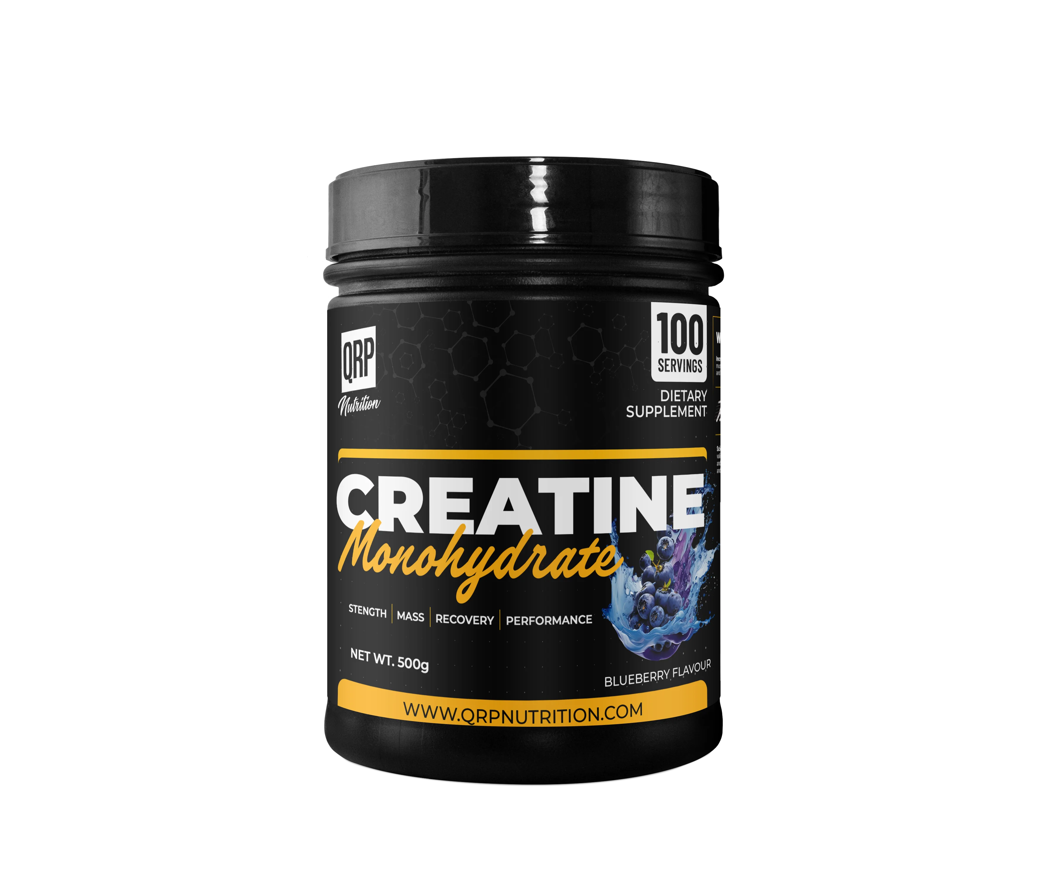 QRP Nutrition Creatine Monohydrate (500g)