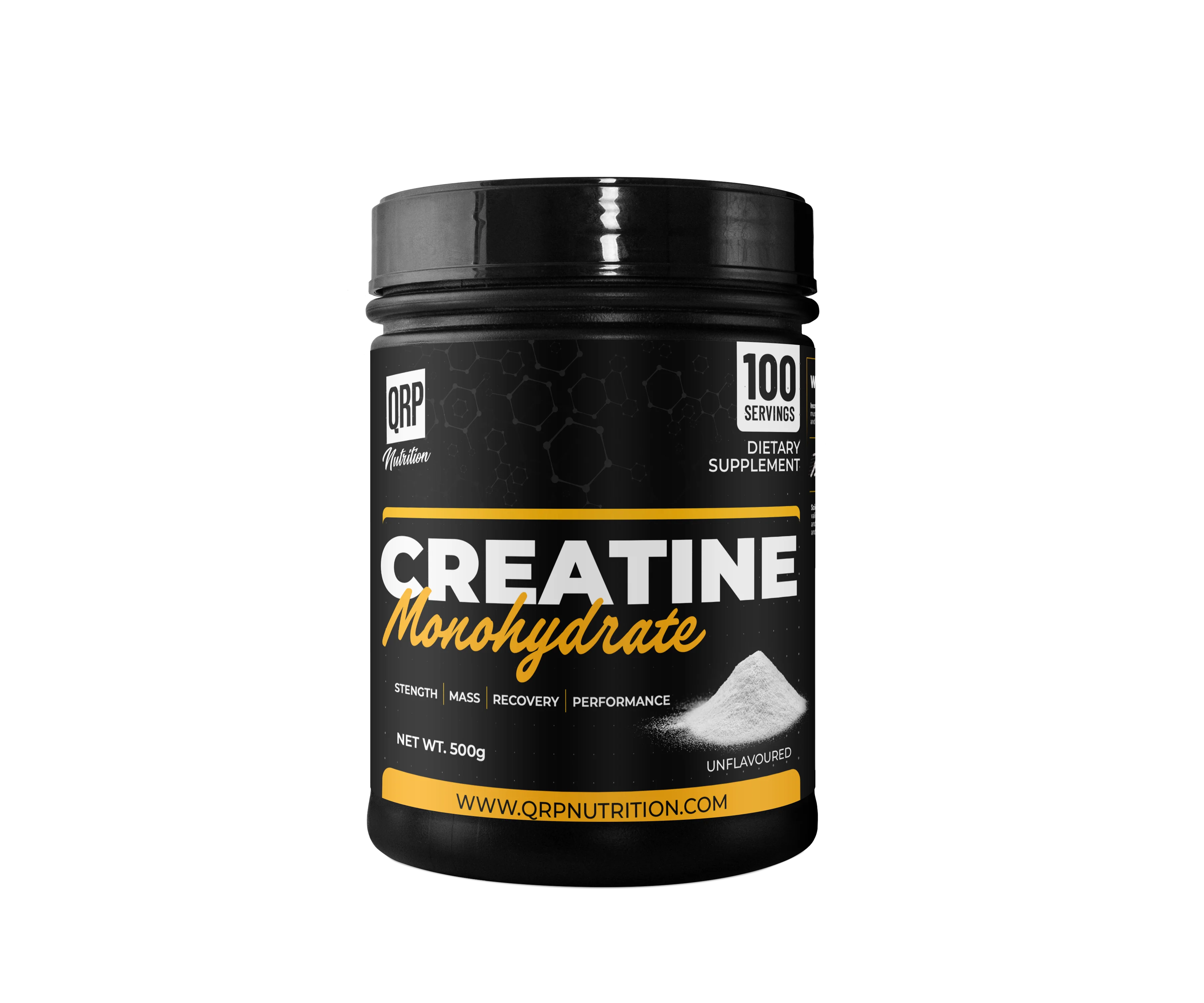 QRP Nutrition Creatine Monohydrate (500g)
