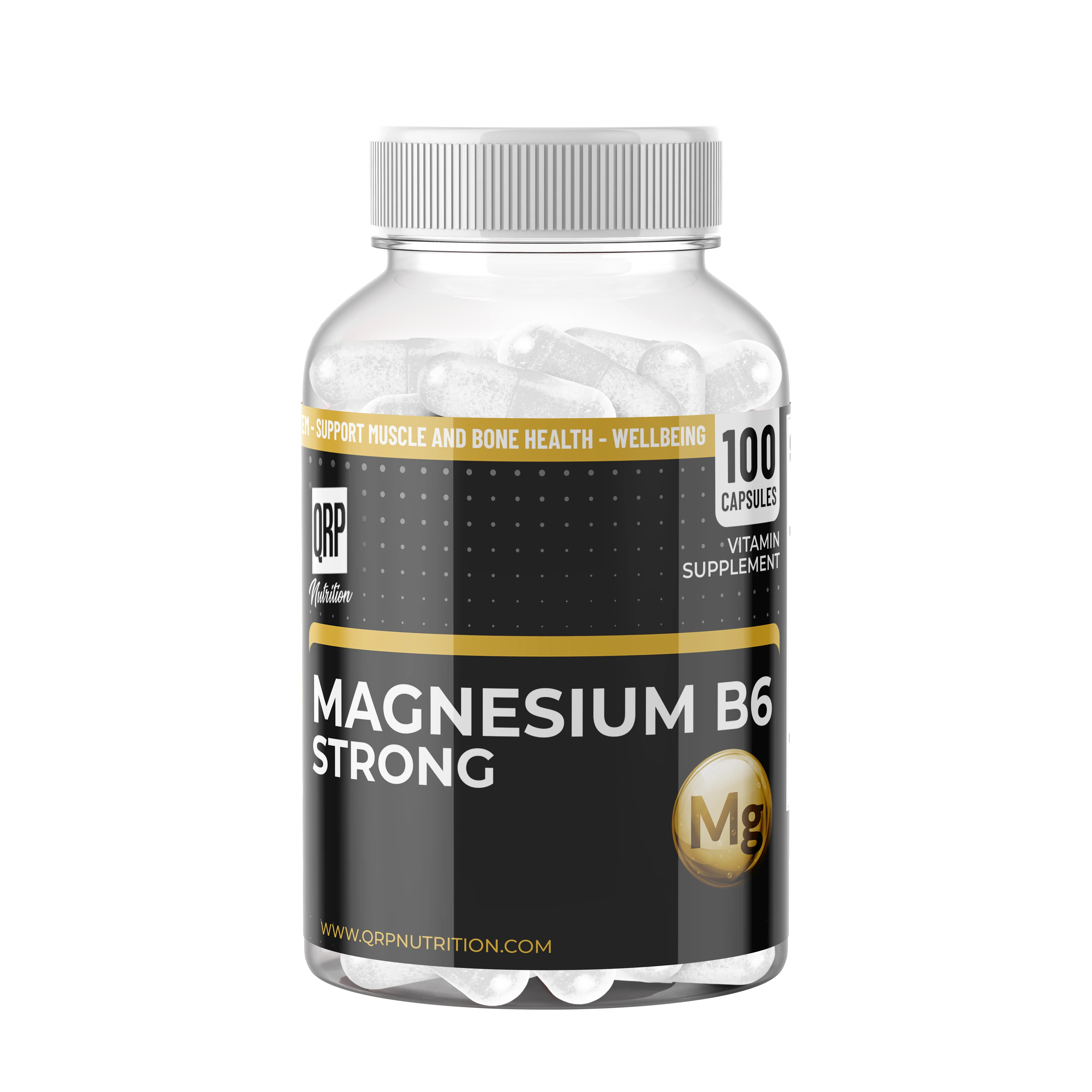 QRP Nutrition MAGNESIUM + B6 (100caps)